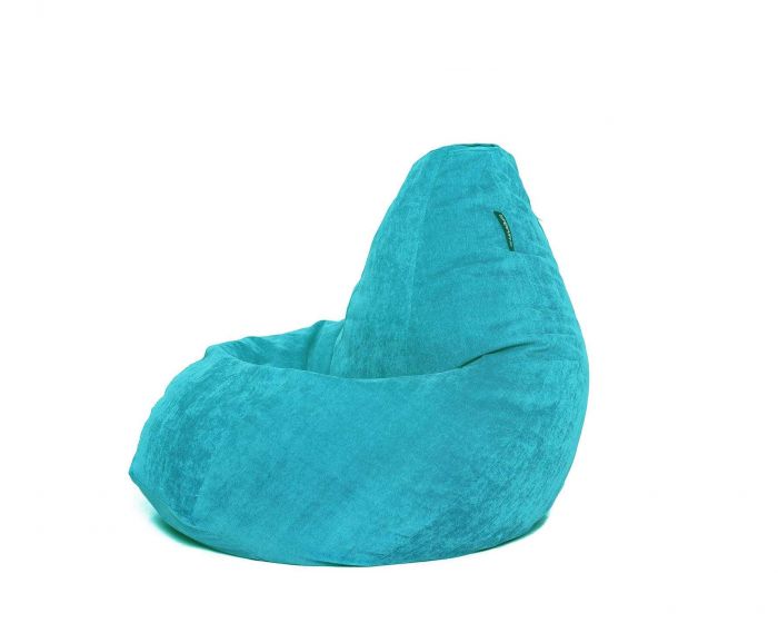 Крісло мішок груша L Turquoise Velvet